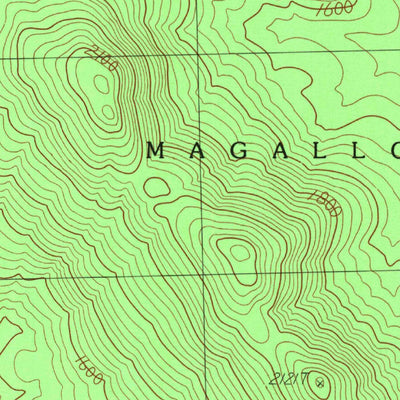 United States Geological Survey Middle Dam, ME (1984, 24000-Scale) digital map