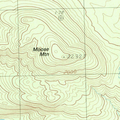 United States Geological Survey Middle Dam, ME (1997, 24000-Scale) digital map