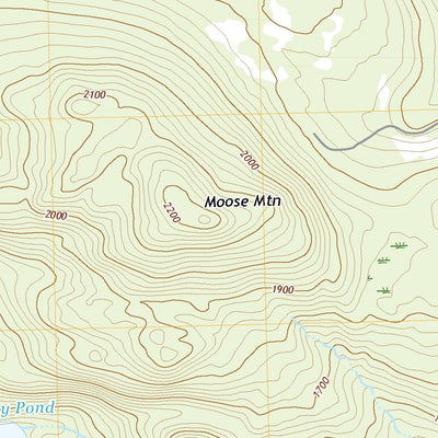 United States Geological Survey Middle Dam, ME (2021, 24000-Scale) digital map