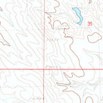 United States Geological Survey Middle Draw, SD (1983, 24000-Scale) digital map