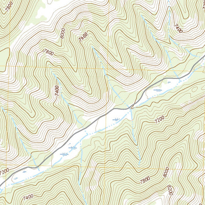 United States Geological Survey Middle Dry Fork, CO (2022, 24000-Scale) digital map