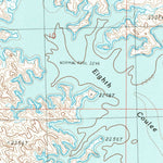 United States Geological Survey Middle Eighth Coulee, MT (1985, 24000-Scale) digital map