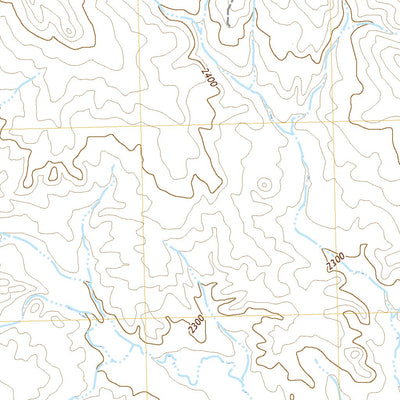 United States Geological Survey Middle Eighth Coulee, MT (2020, 24000-Scale) digital map