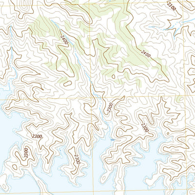 United States Geological Survey Middle Eighth Coulee, MT (2020, 24000-Scale) digital map