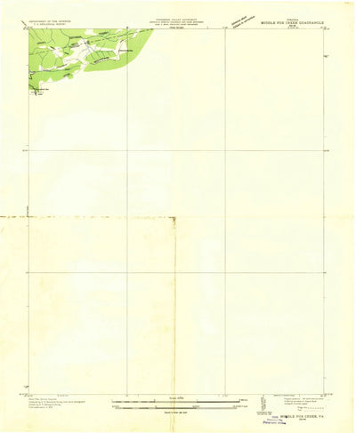 United States Geological Survey Middle Fox Creek, VA (1935, 24000-Scale) digital map