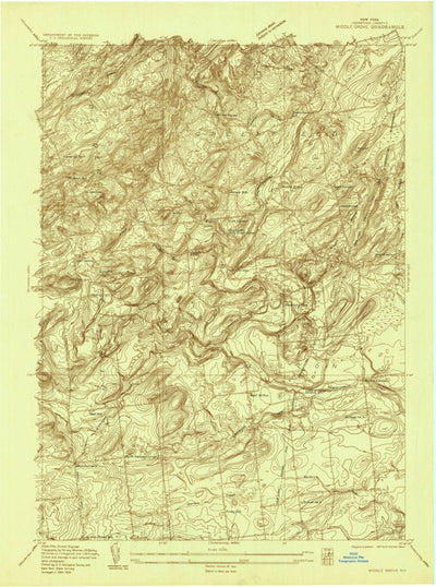 United States Geological Survey Middle Grove, NY (1935, 24000-Scale) digital map
