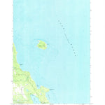 United States Geological Survey Middle Island, MI (1971, 24000-Scale) digital map