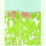 United States Geological Survey Middle Island, NY (1956, 24000-Scale) digital map