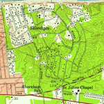 United States Geological Survey Middle Island, NY (1956, 24000-Scale) digital map