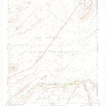 United States Geological Survey Middle Mesa, AZ (1969, 24000-Scale) digital map