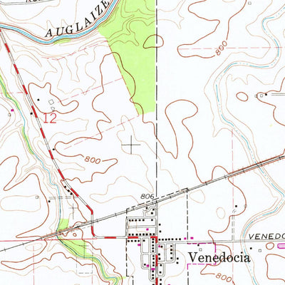 United States Geological Survey Middle Point, OH (1960, 24000-Scale) digital map