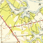 United States Geological Survey Middle River, MD (1951, 24000-Scale) digital map