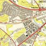 United States Geological Survey Middle River, MD (1951, 24000-Scale) digital map
