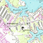 United States Geological Survey Middle River, MD (1969, 24000-Scale) digital map
