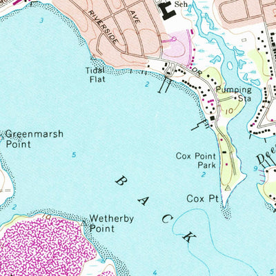 United States Geological Survey Middle River, MD (1969, 24000-Scale) digital map