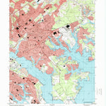 United States Geological Survey Middle River, MD (1998, 24000-Scale) digital map