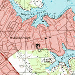 United States Geological Survey Middle River, MD (1998, 24000-Scale) digital map