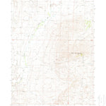 United States Geological Survey Middle Stack Mountain, NV (1989, 24000-Scale) digital map