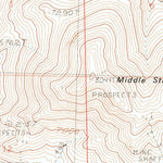 United States Geological Survey Middle Stack Mountain, NV (1989, 24000-Scale) digital map