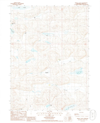 United States Geological Survey Middle Valley, NE (1985, 24000-Scale) digital map