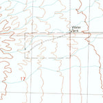 United States Geological Survey Middle Water Spring, AZ (1989, 24000-Scale) digital map