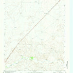 United States Geological Survey Middle Water, TX (1971, 24000-Scale) digital map