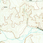 United States Geological Survey Middle Water, TX (1971, 24000-Scale) digital map