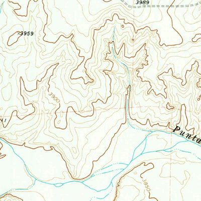 United States Geological Survey Middle Water, TX (1971, 24000-Scale) digital map