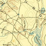 United States Geological Survey Middleboro, MA (1888, 62500-Scale) digital map