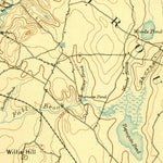 United States Geological Survey Middleboro, MA (1893, 62500-Scale) digital map