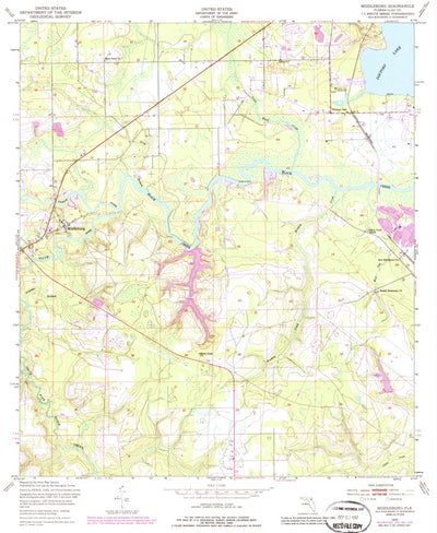 United States Geological Survey Middleburg, FL (1949, 24000-Scale) digital map