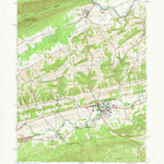 United States Geological Survey Middleburg, PA (1965, 24000-Scale) digital map