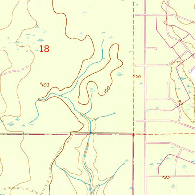 United States Geological Survey Middleburg SW, FL (1949, 24000-Scale) digital map