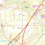 United States Geological Survey Middleburg SW, FL (1949, 24000-Scale) digital map