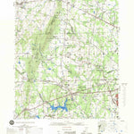 United States Geological Survey Middleburg, VA (1977, 50000-Scale) digital map