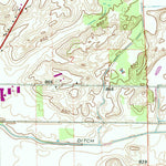United States Geological Survey Middlebury, IN (1961, 24000-Scale) digital map