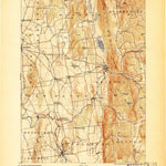 United States Geological Survey Middlebury, VT (1920, 62500-Scale) digital map