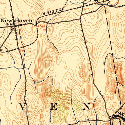 United States Geological Survey Middlebury, VT (1920, 62500-Scale) digital map