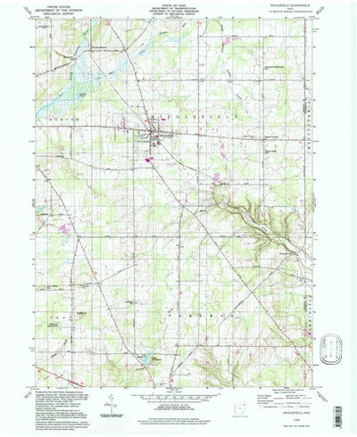 United States Geological Survey Middlefield, OH (1994, 24000-Scale) digital map
