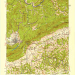 United States Geological Survey Middlesboro, KY-TN-VA (1927, 62500-Scale) digital map