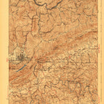 United States Geological Survey Middlesboro, KY-TN-VA (1930, 62500-Scale) digital map
