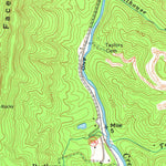 United States Geological Survey Middlesboro North, KY-VA (1974, 24000-Scale) digital map