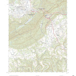 United States Geological Survey Middlesboro South, KY (2022, 24000-Scale) digital map