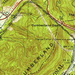 United States Geological Survey Middlesboro South, KY-TN-VA (1955, 24000-Scale) digital map