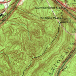 United States Geological Survey Middlesboro South, KY-TN-VA (1959, 24000-Scale) digital map