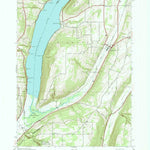 United States Geological Survey Middlesex, NY (1942, 24000-Scale) digital map