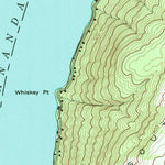 United States Geological Survey Middlesex, NY (1942, 24000-Scale) digital map