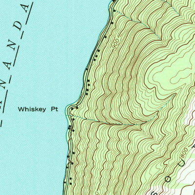 United States Geological Survey Middlesex, NY (1942, 24000-Scale) digital map