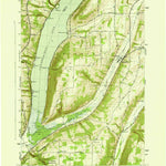 United States Geological Survey Middlesex, NY (1942, 31680-Scale) digital map