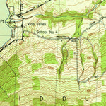United States Geological Survey Middlesex, NY (1942, 31680-Scale) digital map